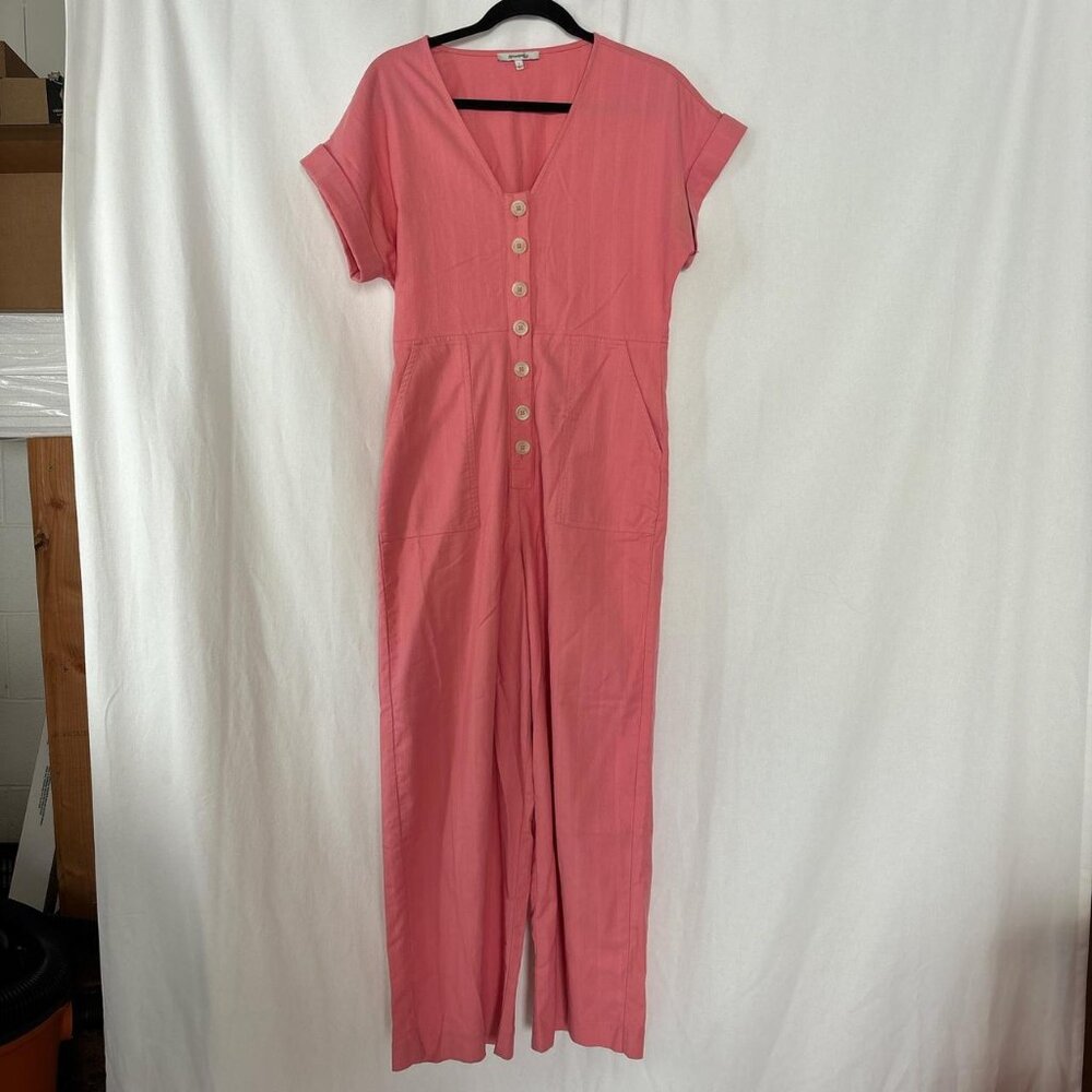 Super Cute Bubblegum Pink Madewell jumper/romper